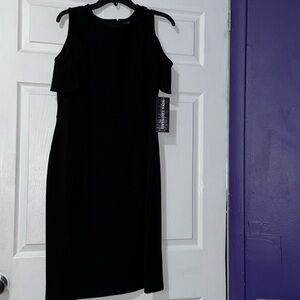 Little Black Dress Size 14, New Tags Shoulder Cutout People